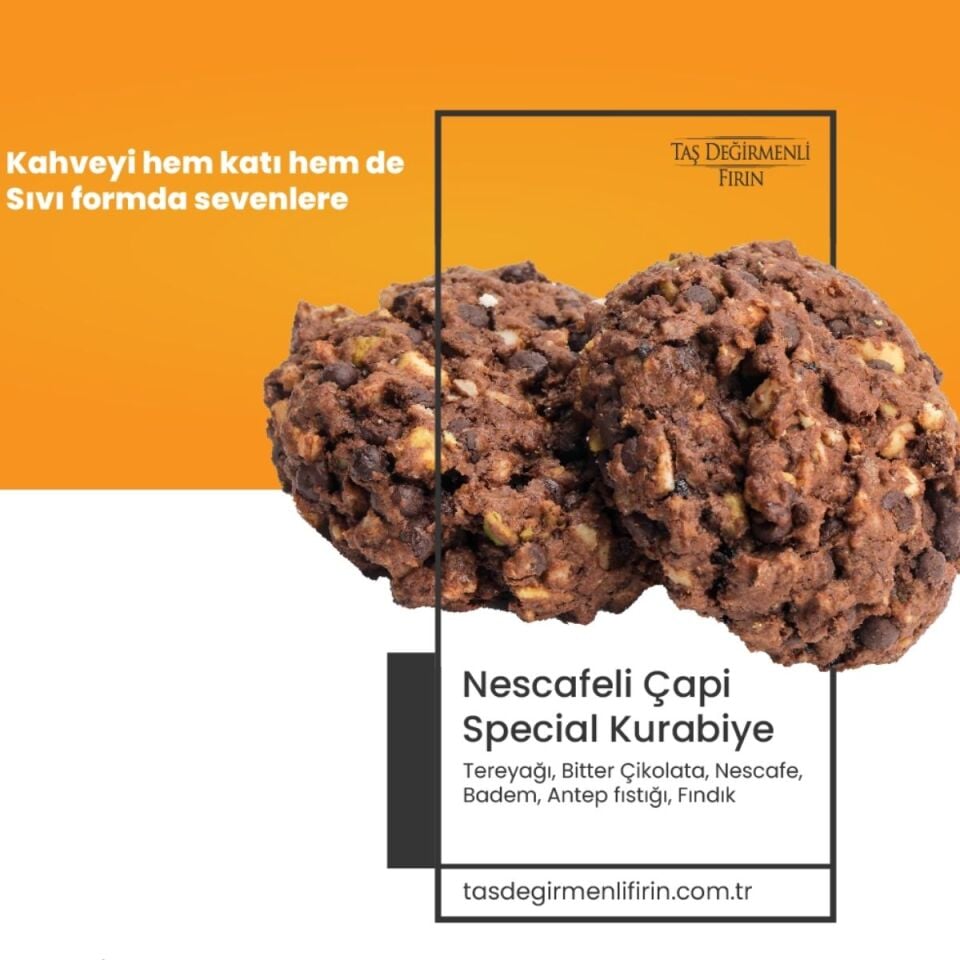 Nescafeli Çapi Special Kurabiye